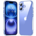 MOZOTER iPhone 16 Plus Case Clear Slim Shockproof Anti-Yellowing 6.7 inch by Deal US