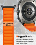Nathlafu Galaxy Watch Ultra Bands 47mm Rugged Alpine Loop Sport Strap by Deal US