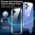 MOZOTER iPhone 16 Plus Case Clear Slim Shockproof Anti-Yellowing 6.7 inch by Deal US