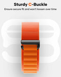 Nathlafu Galaxy Watch Ultra Bands 47mm Rugged Alpine Loop Sport Strap by Deal US