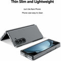 Clear Case Samsung Galaxy Z Fold 6 Ultra-thin Transparent Hard PC Cover by Deal US