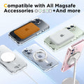 Top Gun iPhone 16 Case 6.1" Clear Magnetic Military-Grade Shockproof by Deal US