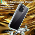 OLIVIC iPhone 15 Pro Max Case Ultra Clear Slim Shockproof Bumper Cover by Deal US