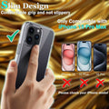 OLIVIC iPhone 15 Pro Max Case Ultra Clear Slim Shockproof Bumper Cover by Deal US