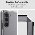 Clear Case Samsung Galaxy Z Fold 6 Ultra-thin Transparent Hard PC Cover by Deal US