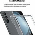 Clear Case Samsung Galaxy Z Fold 6 Ultra-thin Transparent Hard PC Cover by Deal US