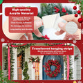 Ziolam 30 PCS Christmas Garland Hangers Adhesive Straps Reusable Stretchable by Deal US