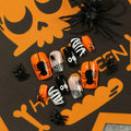 24Pcs Square Medium Press On Nails Halloween Spider Web Design False Nails by Deal US