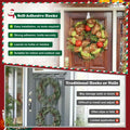 Ziolam 30 PCS Christmas Garland Hangers Adhesive Straps Reusable Stretchable by Deal US