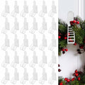 Ziolam 30 PCS Christmas Garland Hangers Adhesive Straps Reusable Stretchable by Deal US