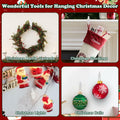 Ziolam 30 PCS Christmas Garland Hangers Adhesive Straps Reusable Stretchable by Deal US