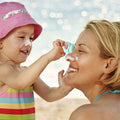 3 Pack Sunscreen Applicator Brushes for Kids with Protective Caps - New by Deal US