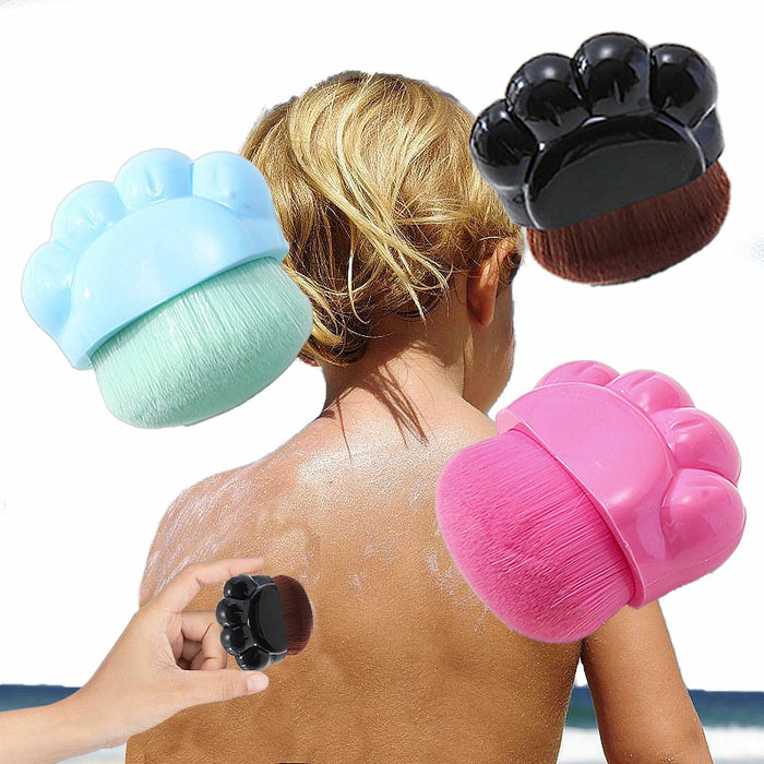 3 Pack Sunscreen Applicator Brushes for Kids with Protective Caps - New by Deal US