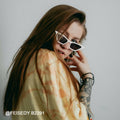 FEISEDY B2291 Cat Eye Sunglasses Women Vintage Small Square Shade Eyewear by Deal US