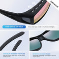 Tnnaiko Aviator Polarized Sunglasses for Men - UV Protection, Stylish by Deal US