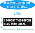 Generic Kamala Harris 2024 President Campaign Car Stickers 10 Pack Blue by Deal US