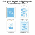 okaxscm Coastal Cowgirl Wall Art Set 4x 8x10 Unframed Posters Dorm Decor by Deal US
