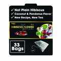 TFATHER 33 Hibiscus Flower Tea Bags with Dipping String - Strong Flavor by Deal US