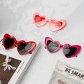 Red Heart Sunglasses Women Heart Shaped Fun Costume Accessories Party by Deal US