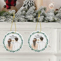 First Christmas Married 2024 Acrylic Ornament - Unique Wedding & Engagement Gift by Deal US
