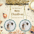 First Christmas Married 2024 Acrylic Ornament - Unique Wedding & Engagement Gift by Deal US