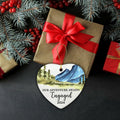 NewEleven Ceramic Christmas Ornament Engagement Gift for Couples 2024 by Deal US