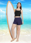 baleaf Women's Black Tankini Swim Top Modest Square Neck Size 42 by Deal US