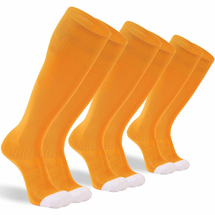 Sunew Boys Sports Socks Small 3 Pairs Knee High Moisture Wicking Athletic by Deal US
