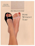 Berkshire Womens Ultra Sheer Control Top Toeless Pantyhose Nude Size 3 by Deal US