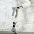 JUCHYDii Yoga Socks 3-Pack Black/Grey/White Non-Slip Cushioned Grip by Deal US
