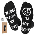 ZXGXLAW Birthday Gifts for Dad Men Im Not Sleeping Funny Socks 1 Pair by Deal US