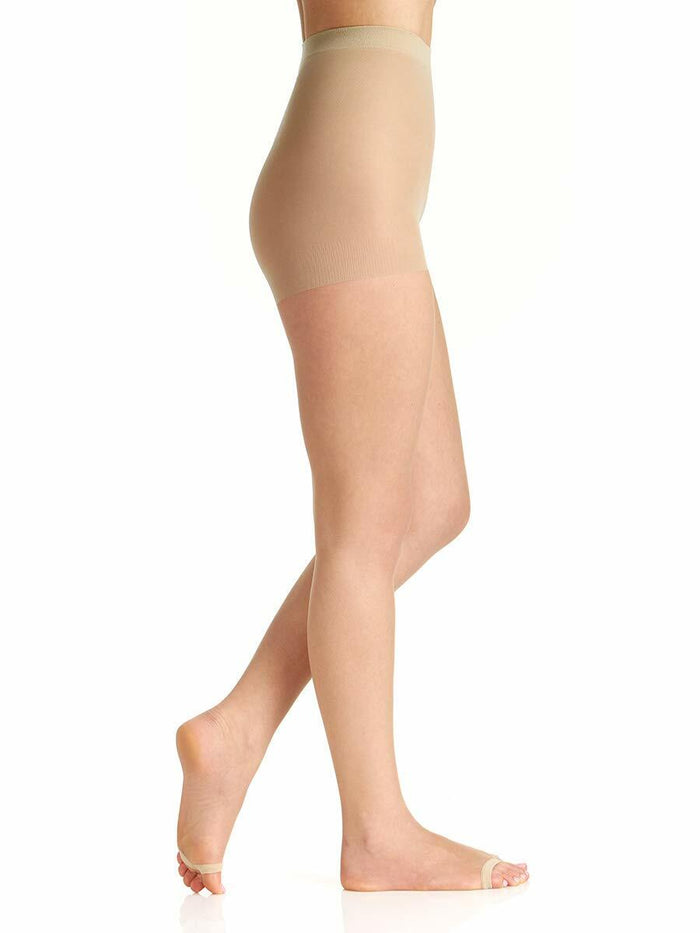 Berkshire Womens Ultra Sheer Control Top Toeless Pantyhose Nude Size 3 by Deal US