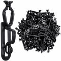 Blulu Light Hooks Green 60pcs Compatible with C9 C7 C6 Outdoor Clips by Deal US