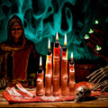 Witch Finger Candles 5 Pack Devil Designs Black Nails Indoor Gothic Decor by Deal US