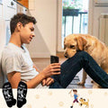 ZXGXLAW Funny Cat Dog Socks for Men Women One Size Comfortable Cute by Deal US