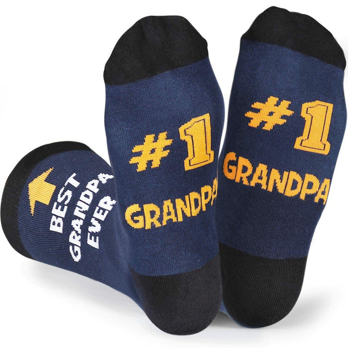 Veachog #1 Mom Socks Funny Gift from Son & Daughter Best Mom Ever by Deal US