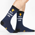 Veachog #1 Mom Socks Funny Gift from Son & Daughter Best Mom Ever by Deal US