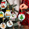 Capoda 36 Sets Christmas Suncatchers Ornaments DIY Art Elegant Decorations by Deal US