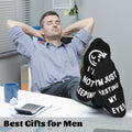 ZXGXLAW Birthday Gifts for Dad Men Im Not Sleeping Funny Socks 1 Pair by Deal US