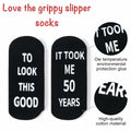 ZXGXLAW Funny Socks Birthday Gift for 50 Old Men Women Dad Mom - Good 50 by Deal US