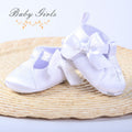Booulfi Baby Girls Baptism Christening Shoes Booties White Size 12-18 Months by Deal US