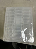 WLLHYF 31pcs Clear Plastic Bead Storage Containers Organizer Box Hinged Lid by Deal US