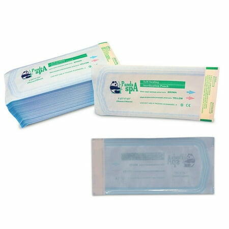 PandaSpa Sterilization Pouch 200pc 90x190mm Self Sealing New by Deal US