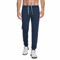 M MAELREG Mens Sweatpants Athletic Zipper Pockets Cobalt Heather Size L by Deal US