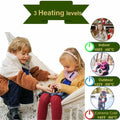 YISHIQI Kids Heated Scarf Rechargeable Neck Warmer with Power Bank by Deal US