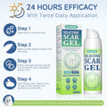 BestBy06/27 SLUKHIG Silicone Scar Gel 1.76oz Surgical & Burn Scar TreatmentCream by Deal US
