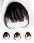 Axceroh Bangs Clip-in Fringe Extension Black Brown Wispy Real Human Hair by Deal US
