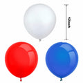 30PCS Red White Blue Latex Balloons 12IN 4th of July Party Decoration by Deal US