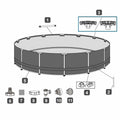 Pomya Pool T Connector Plastic Oval Replacement Joint Heavy Duty Secure Fit by Deal US