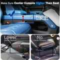 Upgrade Car Side Gap Filler Organizer Black with Cup Holder & Hooks by Deal US